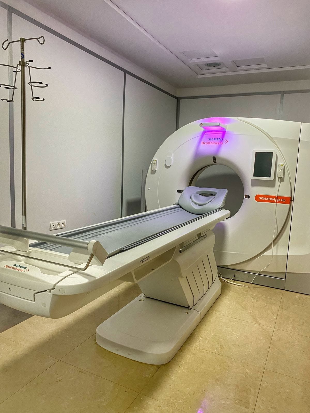 Scanner Siemens Healthineers SOMATOM du Centre Kiss De Radiologie